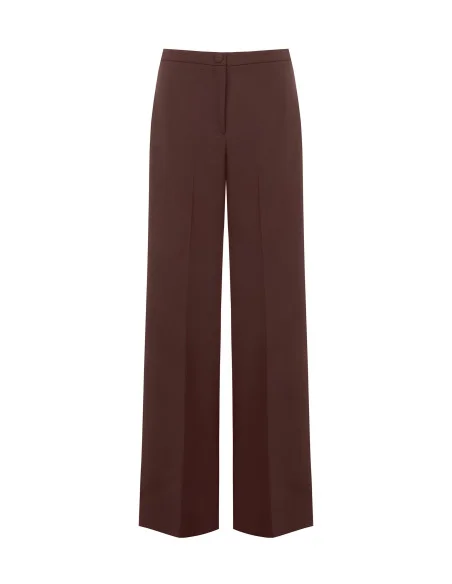Pantalone Palazzo In Tessuto Cadi Senza Tasche Rinascimento