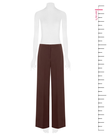 Pantalone Palazzo In Tessuto Cadi Senza Tasche Rinascimento