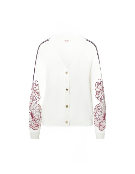 Liu Jo Jacquard Cardigan - Vestiti Firmati Life Smiles