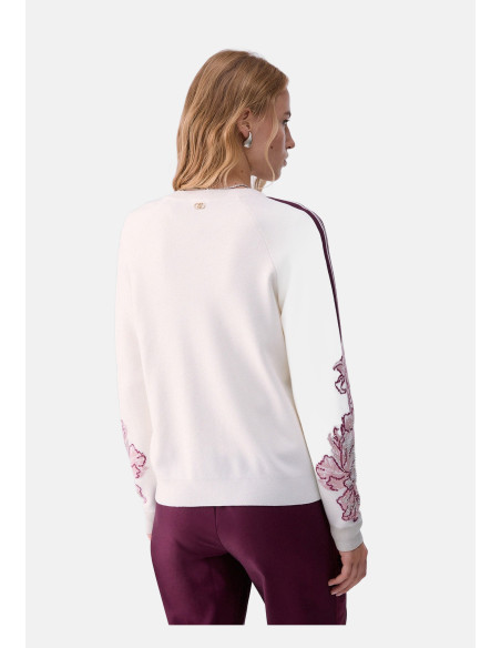Cardigan jacquard Liu Jo - Vestiti Firmati Life Smiles