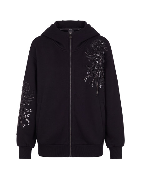 Veste oversize avec broderie « bijou » Liu Jo - Vestiti Firmati Lif...