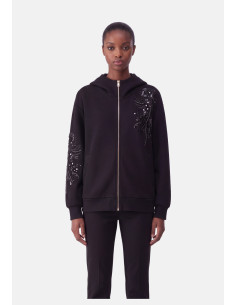 Giacca Oversize Con Ricamo Gioiello Liu Jo