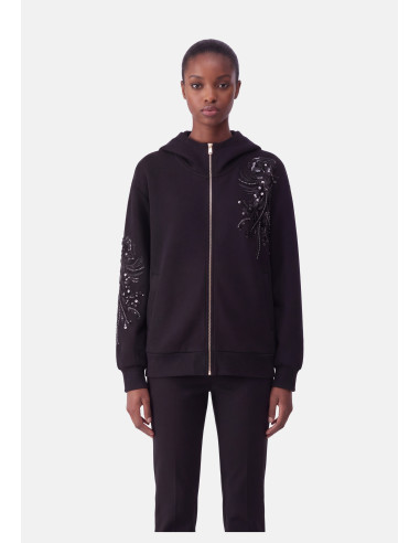 Giacca Oversize Con Ricamo Gioiello Liu Jo