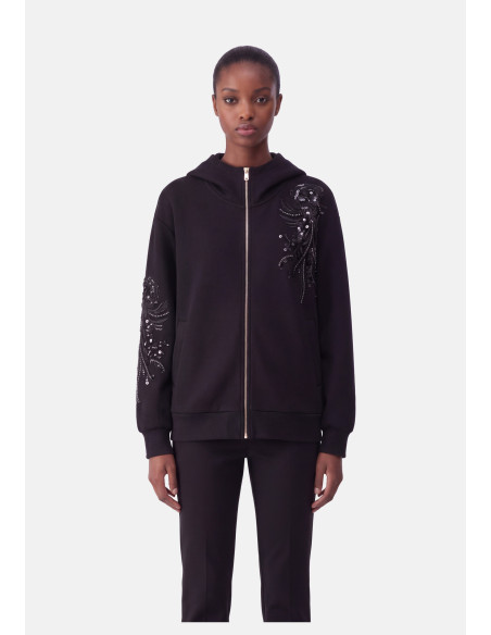 Veste oversize avec broderie « bijou » Liu Jo - Vestiti Firmati Lif...