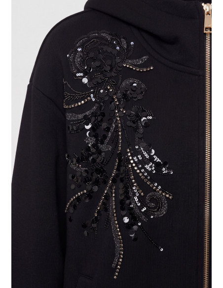 Veste oversize avec broderie « bijou » Liu Jo - Vestiti Firmati Lif...