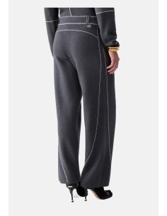 Liu Jo Trousers with Contrast Stitching - Vestiti Firmati Life Smiles 2