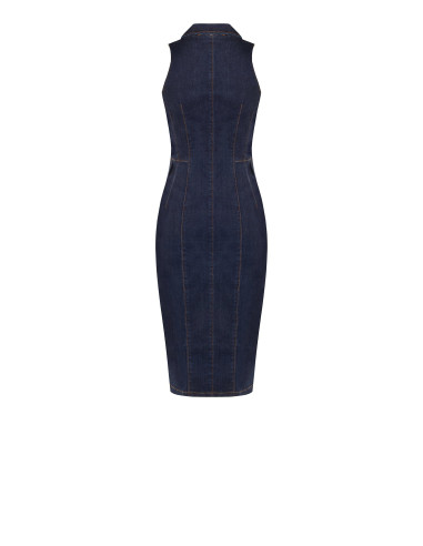 Rinascimento Stretch Denim Sheath Dress, Zero Wash