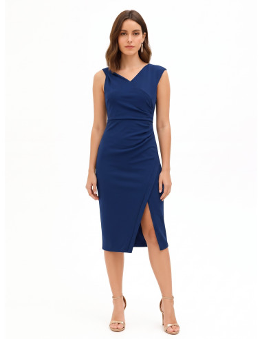 Long-Cut, Fitted Blazer Jacket in ‘Punto Milano Rinascimento’