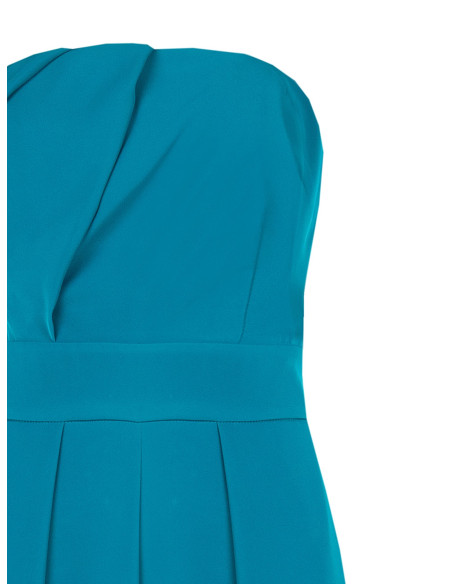 Rinascimento-style Cadi fabric Palazzo jumpsuit