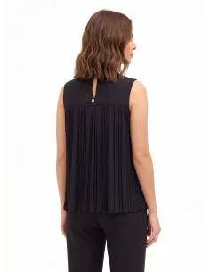 Haut ample en georgette plissée « Rinascimento » 2