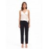 Crop Top In Raso Con Scollo A V Incrociato Ed Annodato Su Un Lato Rinascimento