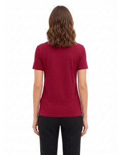 T-shirt coupe classique en coton avec logo « Rinascimento » en relief 2
