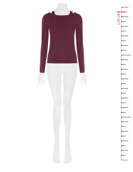 Rinascimento Lyocell Set: Top and Camisole Set