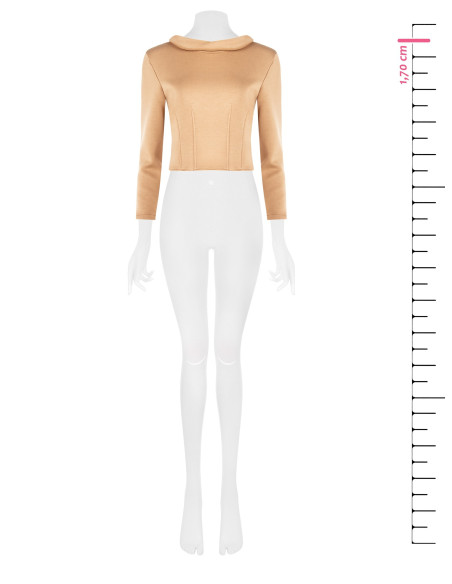 Lightweight Neoprene Short-Sleeved Top with Cuffs – Rinascimento Shirt