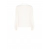 Camicia Fluida In Georgette Con Scollo A V E Targhette Logo Rr Rinascimento