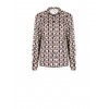 Camicia Ampia In Viscosa Rinascimento