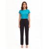 Rinascimento Structured Satin Crop Top