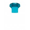 Crop top en satin structuré « Rinascimento »