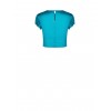 Crop top en satin structuré « Rinascimento »