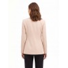 Fitted Scuba Crepe Blazer Jacket with Matching Button by Rinascimento