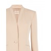Giacca Blazer Sfiancata In Scuba Crepe Con Bottone Coordinato Rinascimento