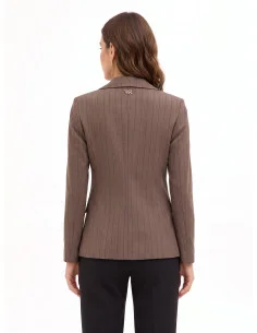 Veste blazer cintrée à rayures « Rinascimento » 2