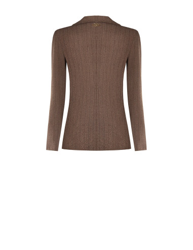 Rinascimento Fitted Striped Blazer Jacket