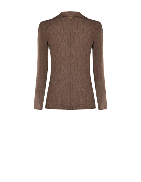 Rinascimento Fitted Striped Blazer Jacket