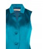 Gilet Sfiancato In Raso Senza Rever Rinascimento