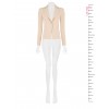 Short, Fitted Blazer Jacket in Rinascimento Technical Fabric