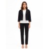 Giacca Spencer Crop In Tessuto Strutturato Macrame Rinascimento