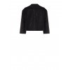 Crop Spencer Jacket in Structured Rinascimento Macramé Fabric