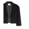 Crop Spencer Jacket in Structured Rinascimento Macramé Fabric