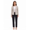 Veste blazer en tweed avec bouton arborant le logo Rinascimento