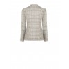 Veste blazer en tweed avec bouton arborant le logo Rinascimento
