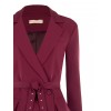 Cadi Fabric Blazer Jacket with Matching Belt and Rinascimento Studs