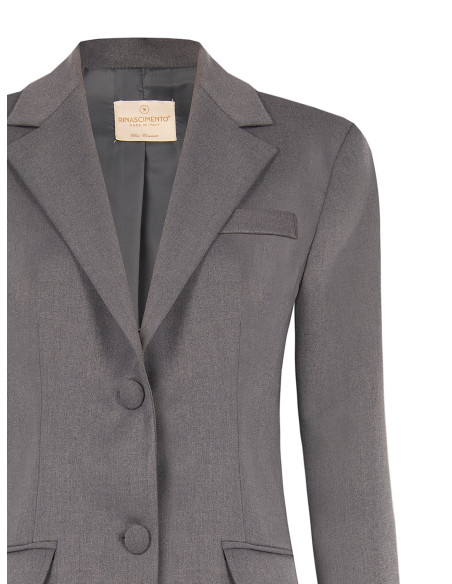 Giacca Blazer In Poliviscosa Rinascimento