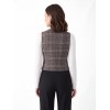 Rinascimento Tartan Fitted Waistcoat