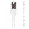 Rinascimento Tartan Fitted Waistcoat