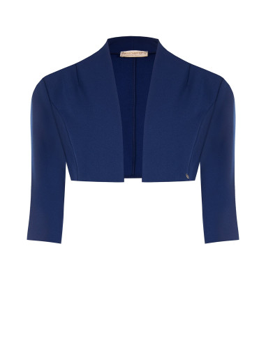 Open-fronted Bolero Shawl in Rinascimento Crepe