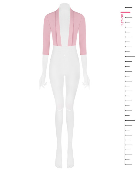 Renascimento Open-Front Bolero Shawl in Technical Fabric