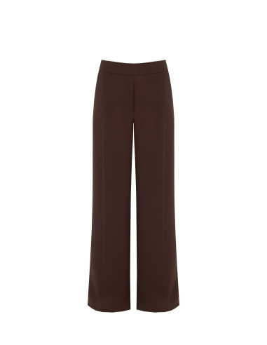 Pantaloni Palazzo In Tessuto Cadi Con Elastico Dietro Rinascimento
