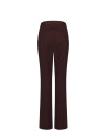 Pantaloni Dritti In Misto Cotone Con Bottone A Scomparsa Rinascimento