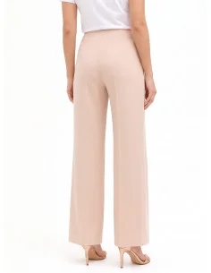 Pantaloni Palazzo In Tessuto Cadi Con Pannello Effetto A Portafoglio Rinascimento 2