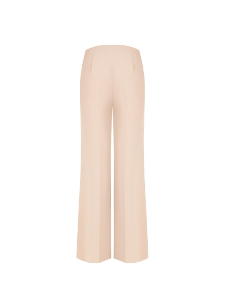 Pantaloni Palazzo In Tessuto Cadi Con Pannello Effetto A Portafoglio Rinascimento