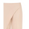Pantaloni Palazzo In Tessuto Cadi Con Pannello Effetto A Portafoglio Rinascimento