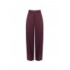 Pantaloni Palazzo In Misto Viscosa Con Piaga Rinascimento