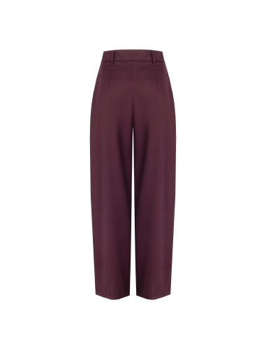Viscose-blend Palazzo Trousers with a ‘Piaga Rinascimento’ design