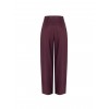 Viscose-blend Palazzo Trousers with a ‘Piaga Rinascimento’ design