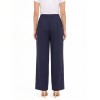 Pantalon palazzo en mélange de viscose avec cordon de serrage à la taille « Rinascimento »